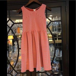 Red and white stripe dress  NWOT